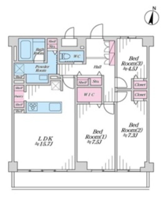 物件画像 パレス永福 4階