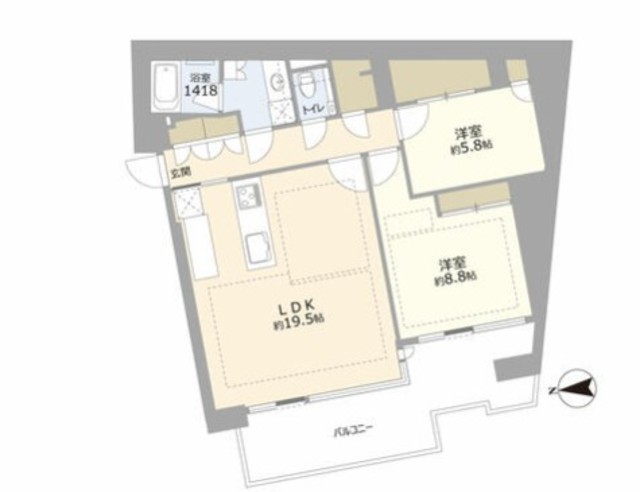 物件画像 ロイヤルシーズン麻布永坂 3階