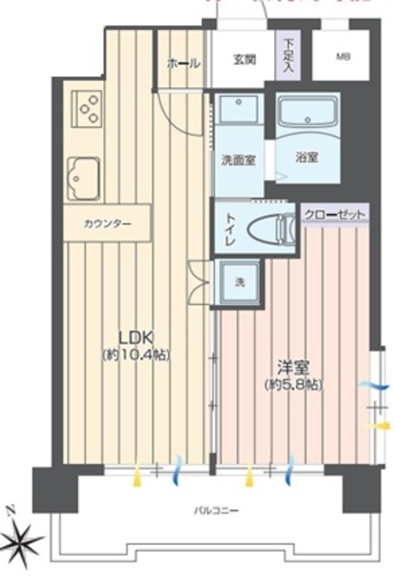物件画像 パラスト上目黒 13階