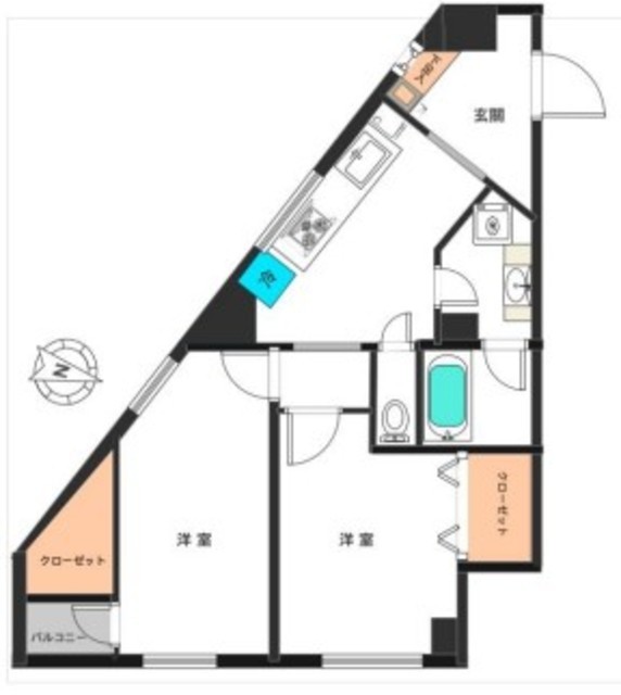 物件画像 バルミー五反田 4階
