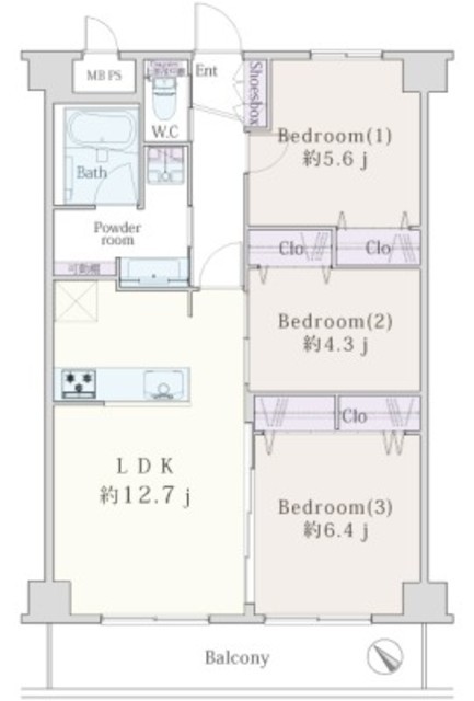 物件画像 五反田南ハイツ 6階