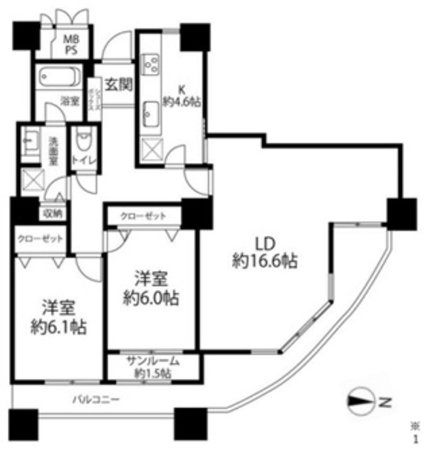 物件画像 西戸山タワーホームズノースタワー 19階
