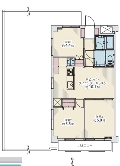 物件画像 トーア早稲田マンション 7階
