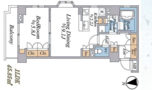 物件画像 パークホームズ六本木乃木坂アーバンレジデンス 4階