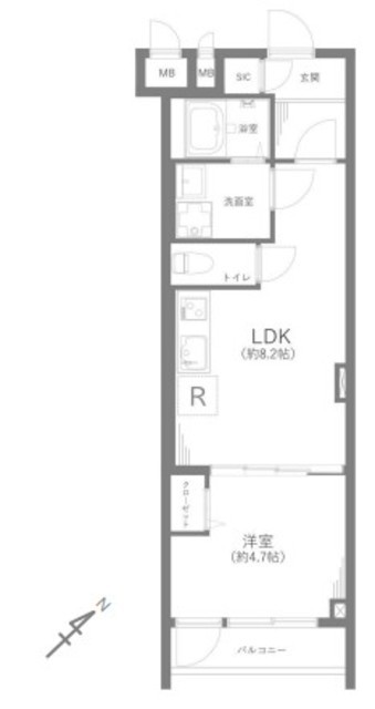物件画像 ウィスタリア元麻布 3階