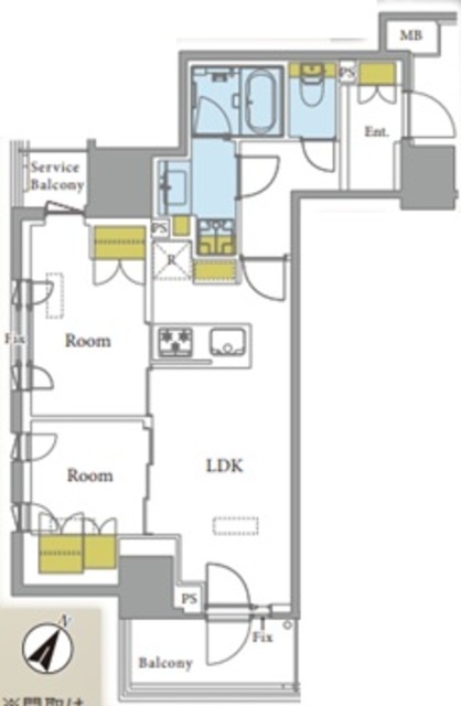 物件画像 ドレッセ目黒大橋プレヴィ 9階