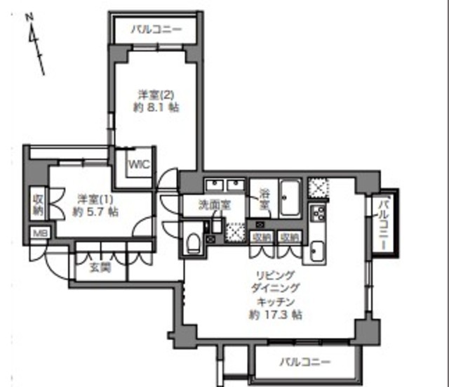 物件画像 ヴィラージュ南青山 2階