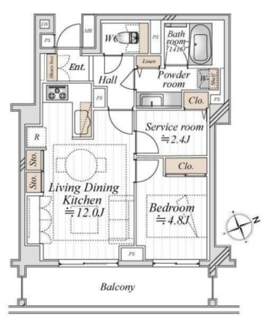 物件画像 パークコート南青山ヒルトップレジデンス 4階