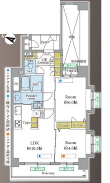 物件画像 クレッセント渋谷神泉 9階