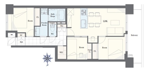 物件画像 プリメール柳島 9階