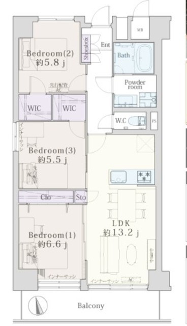 物件画像 フジタ関口マンション 2階