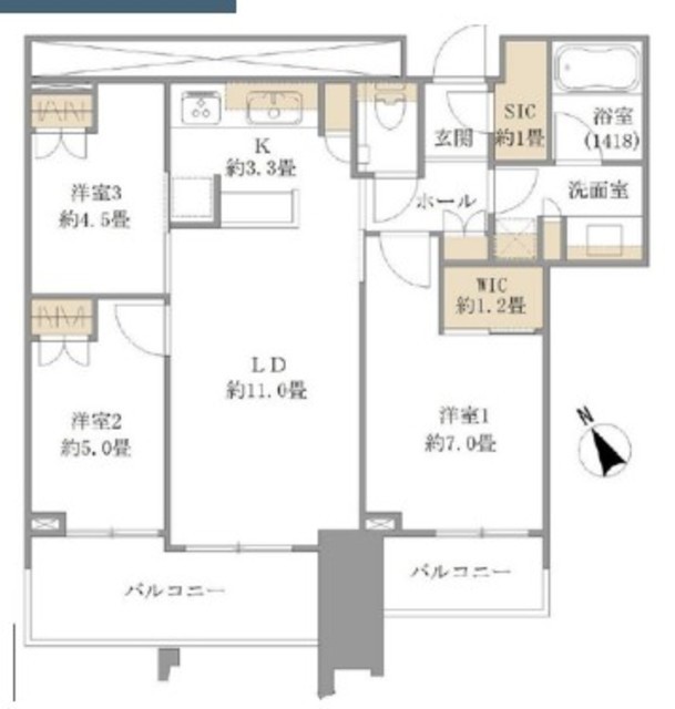 物件画像 スカイズタワー＆ガーデン 6階