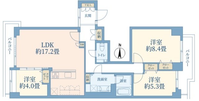 物件画像 芦花公園プレスティージュ 5階