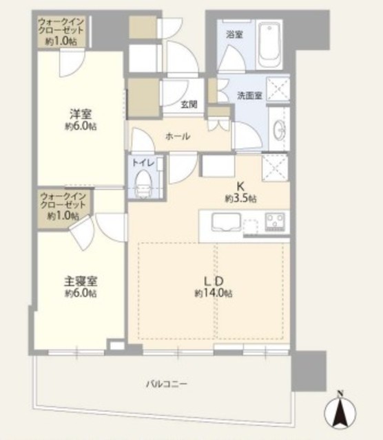 物件画像 パークタワー晴海 7階