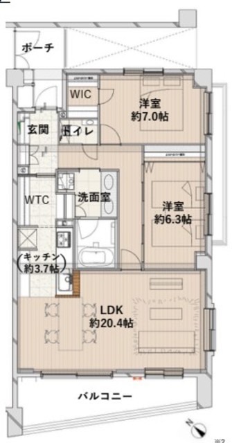 物件画像 パークハウス代々木上原 3階