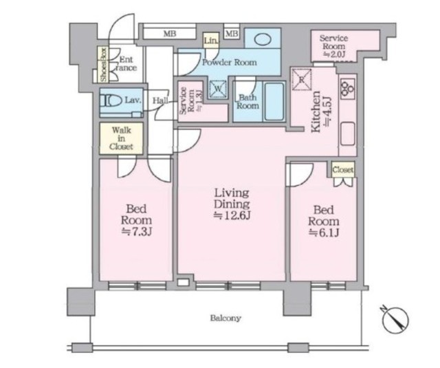 物件画像 クロスエアタワー 26階