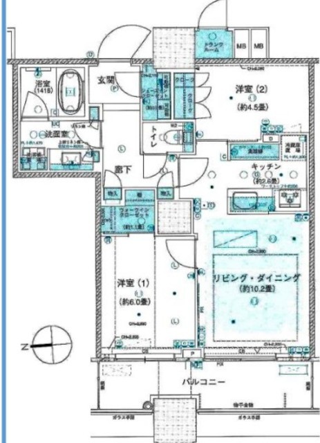 物件画像 パークシティ大崎ザタワー 33階