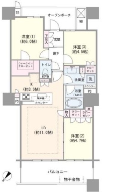 物件画像 ブリリア有明スカイタワー 20階