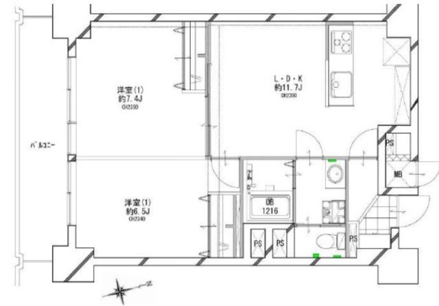 物件画像 南砂キャピタルコータース 8階