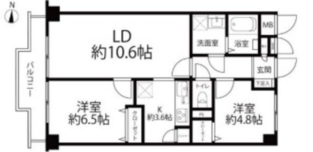 物件画像 ゾンネンハイム北砂 9階