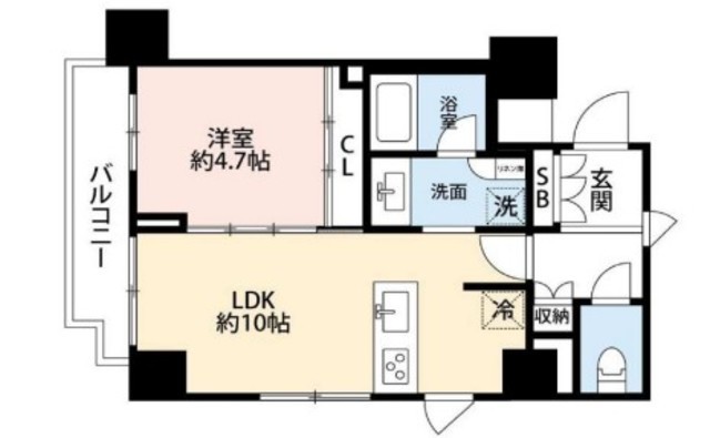 物件画像 クレイシア・ヴァースクレイシア江戸川橋レーヴ 2階