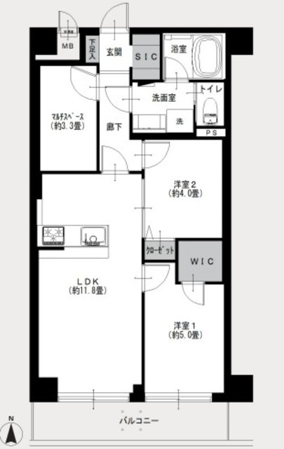 物件画像 モンテベルデ新中野 5階