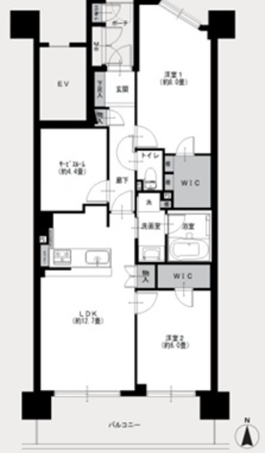 物件画像 ジースクエア 8階