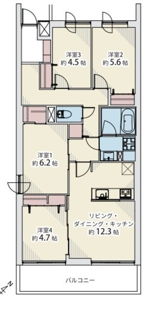 物件画像 グランドメゾン多摩川 3階