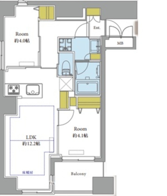 物件画像 ダイナシティ三田 4階