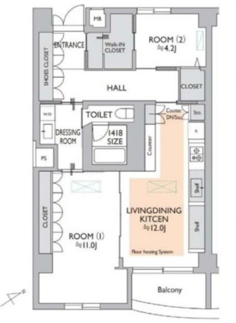 物件画像 ザ・アッパーレジデンス南青山 3階