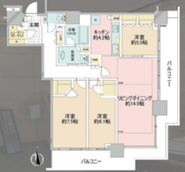 物件画像 ベイクレストタワー 17階