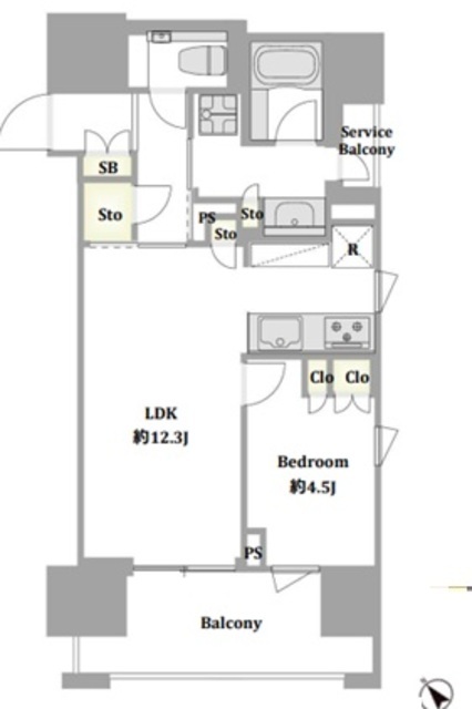 物件画像 グランドメゾン目黒プレイス 2階
