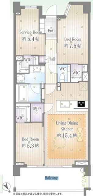 物件画像 ガーデンヒルズ四ツ谷迎賓の森 5階