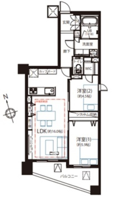 物件画像 クラッシィハウス浜田山 5階
