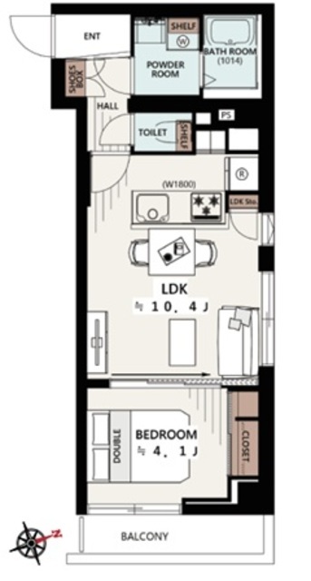 物件画像 シャンボール中野 4階