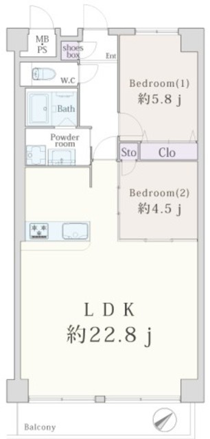 物件画像 木場サニータウン 1階