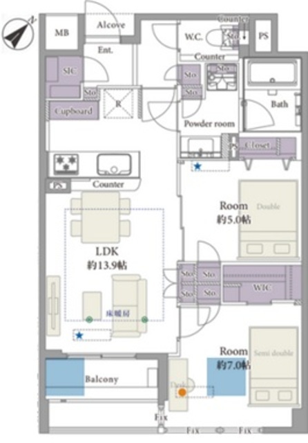 物件画像 ファインレジデンス三田 2階
