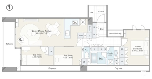 物件画像 グランドメゾン白金レジデンス 3階