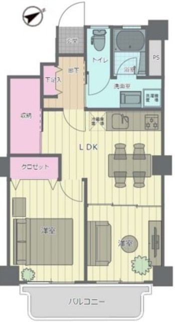 物件画像 マンション高輪 4階