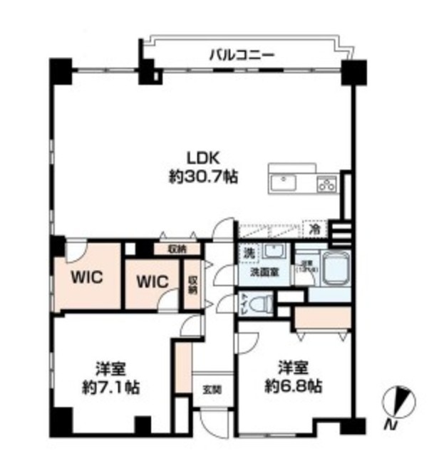 物件画像 キャッスル共進マンション 6階