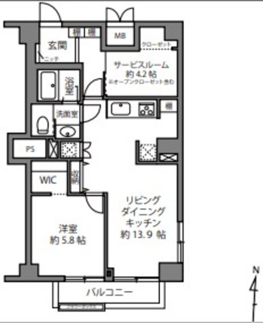 物件画像 初台ハイホーム 4階