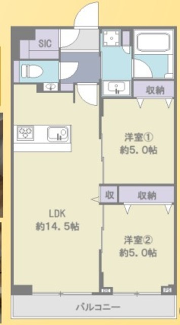 物件画像 ベイクレストタワー 8階