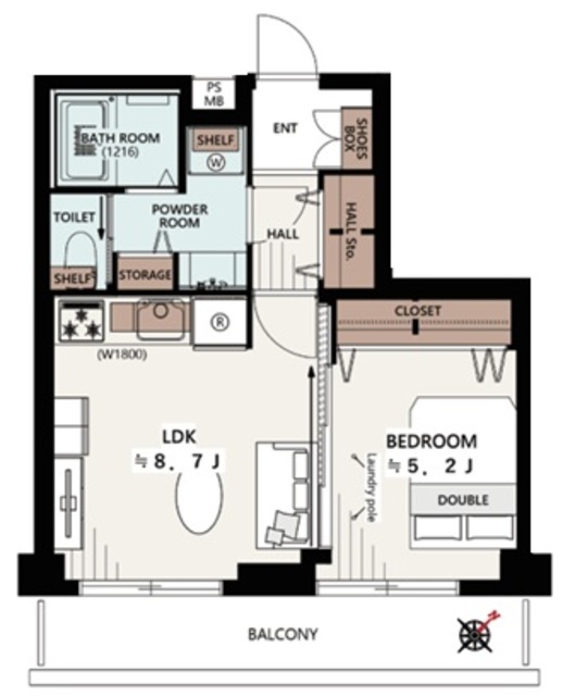 物件画像 ハイネス小石川 4階