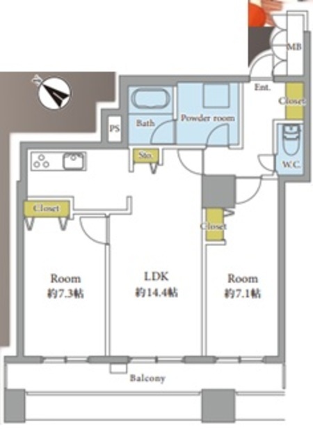 物件画像 コスモ東京ベイタワー 12階