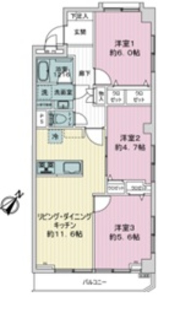 物件画像 日興初台スカイマンション 3階