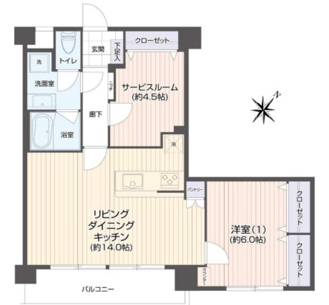 物件画像 パレス南池袋 8階