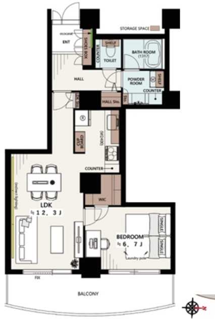 物件画像 ザ・ガーデンタワーズサンライズタワー 11階