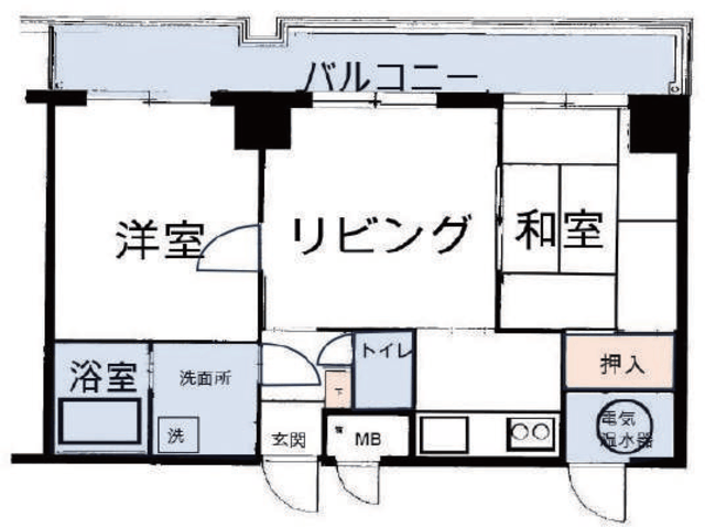 物件画像 プレジデントハイツ根津 4階