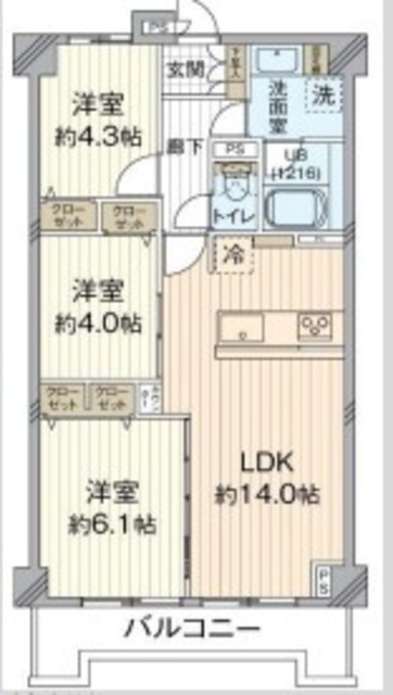 物件画像 藤和門前仲町コープ 5階