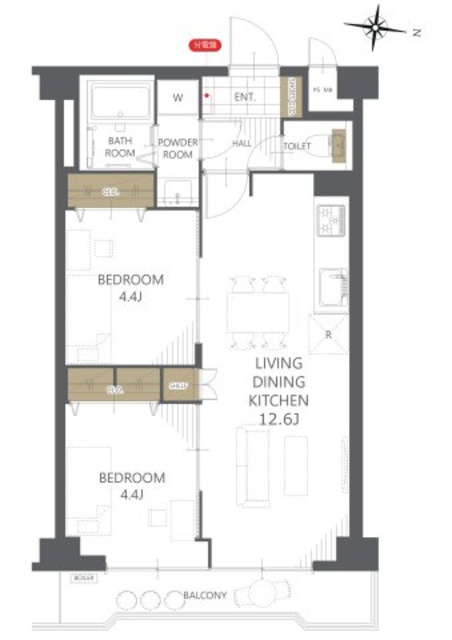 物件画像 朝日大山マンション 5階